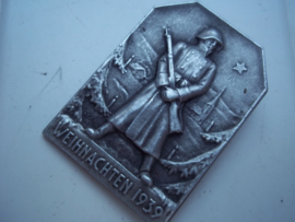 Swiss badge Weihnachten 1939. Zwitsers speldje 1939 Kerstmis.