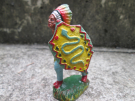 DURSO Indian Indiaan met schild