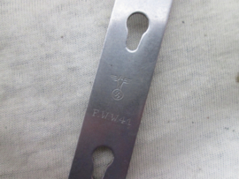 German fork, Duitse vork, deel van ee nset gemarkeerd met KM adelaar.