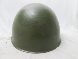 Russian helmet, SSH40 modified. Russische helm model WO2 gemodificeerd jaren 50 Oostblok landen.