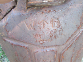 Engelse jerrycan War Department. W-D 1944