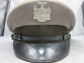 US police cap New- York original, Amerikaanse politie pet bijzonder stuk.