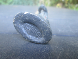 Lisoniol German Luftwaffe soldier drumband. Duitse luchtmacht soldaat met hoorn.