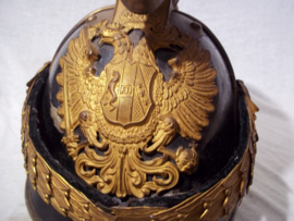 Austrian officers dragoner helmet. Oostenrijkse  K.u.K. officiershelm Dragonder Regiment. M-1905.