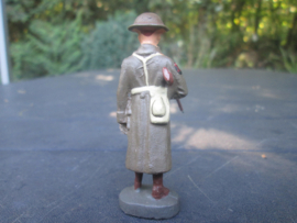 ELASTOLIN British soldier on guard. Engelse soldaat op wacht.