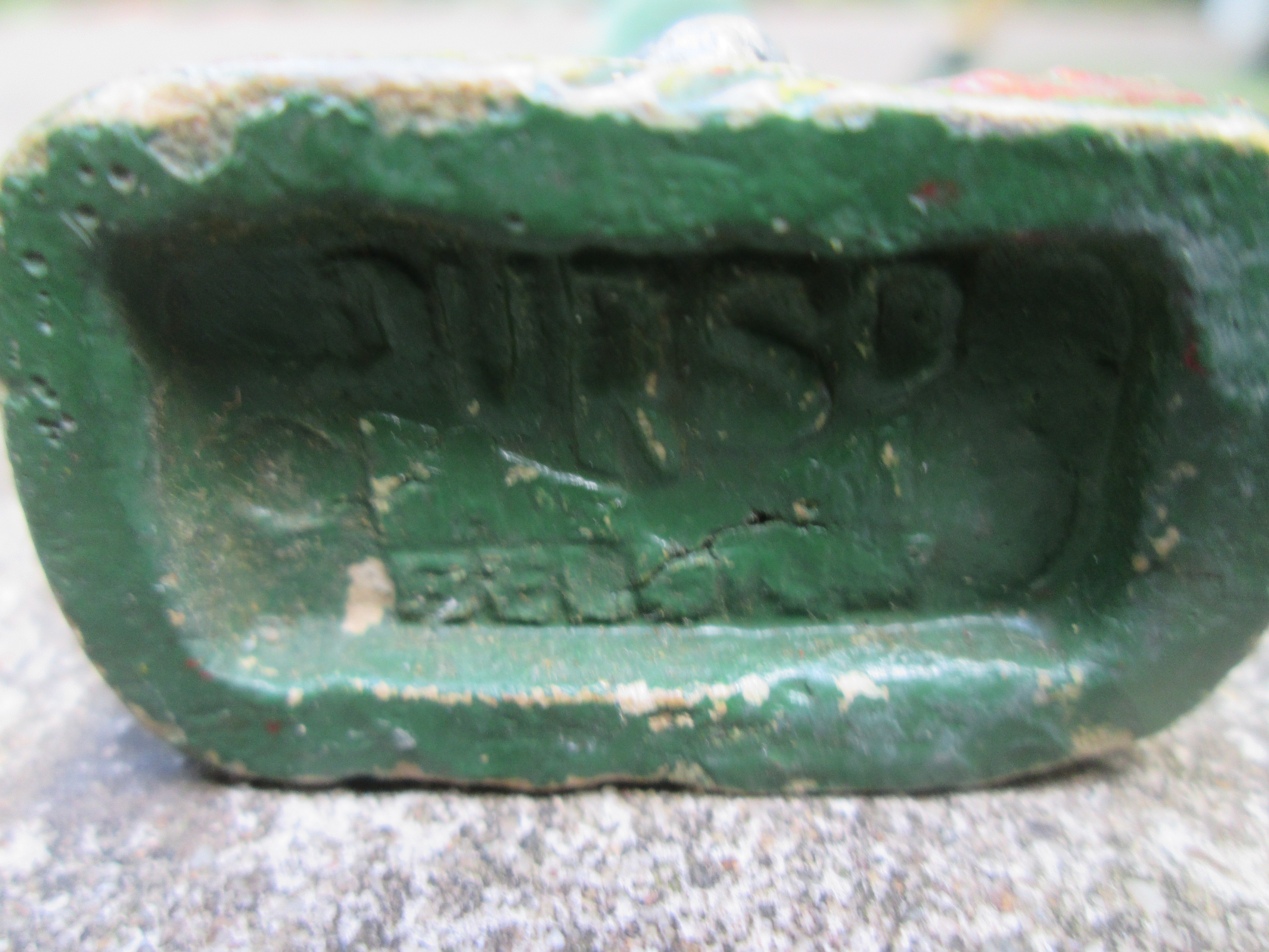 DURSO cowboy with rifle, knielende schutter met geweer
