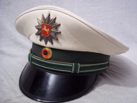 German police cap. Duitse politie pet, met deelstaat embleem.
