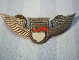 Piloten wing, vliegermaatschappij Garuda Airways, piloten badge.