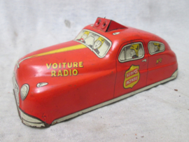 Tin toy car made in France VOITURE RADIO -