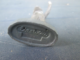 ELASTOLIN US soldier shaving. Amerikaanse soldaat scheert zich met spiegeltje zeer goede staat