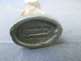 ELASTOLIN Belgium officer with map. Belgische officier met landkaart. goede staat.