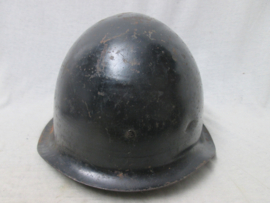 Danish police helmet pattern 1938. Deense M-38 Politie helm.