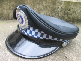 Cap of the New- South Wales Police Department. Politie pet NSW. met skai dek. zeer nette staat.