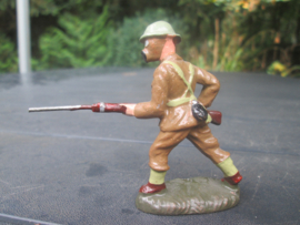 DURSO Belgium soldie with gasmask, Belgische soldaat met gasmasker