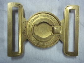 Buckle of the Royal Canadian Army Pay Corps. Canadeese koppel ceremonieel uniform.