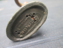 ELASTOLIN Belgium soldier carrying a sac. Belgische soldaat draagt jute zak.