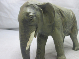Elastolin olifant groot model elefant.