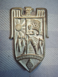 German Tinnie, Rally badge, Hitler- Jugend Für des Fuhrers Jugend. Duitse tinnie H.J.