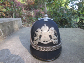 Dutch Ceremonial helmet of the Amsterdam Police Department. Paradehelm Amsterdamse politie, bijzonder en schaarse helm.