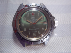 Russian para watch. Russisch para horloge met russisch para embleem werkend.