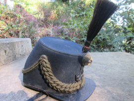 Scottish shako War Department 1912, nicely marked.