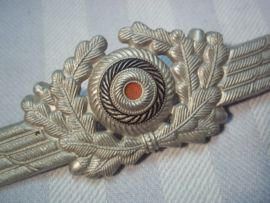 German luftwaffe visor cap wreath & cocarde. Duitse cocarde voor luftwaffe manschappen pet