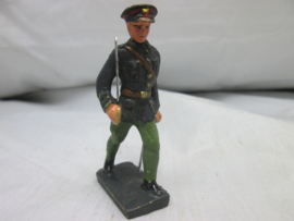 DURSO toy soldiet officer, Speelgoed soldaatje officier met sabel.