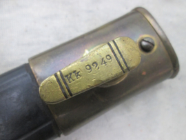German export bayonet W.K.C. - Solingen, Model 1908, made for south American countries. Duitse export bajonet zeer nette staat gemaakt meestal voor de Zuid- Amerikaanse landen Brazilie b.v.