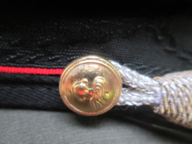 Italian officers police cap. Italiaanse officiers pet politie Carabinieri. rode bies.