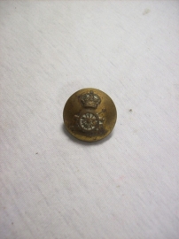 English uniform button Royal Artillery Regiment, first WW. Engelse uniformknoop