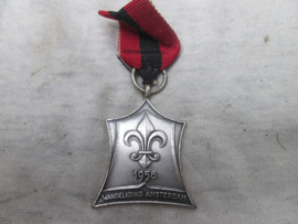 Scouting medal Dutch, 1958 Padvinderij wandelkring Amsterdam.