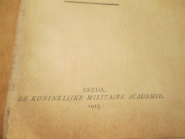 Nederlands leger voorschrift boekje KMA 1915 No.84 SEINVOORSCHRIFT. met stempel 4e Regiment Vesting Artillerie 1e Bataljon 1e Compagnie. leuk met afbeeldingen.