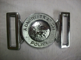 Police buckle of the Kenya Government Administration Police.