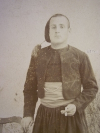 Photograph zouave soldier. Foto van een zouaaf.