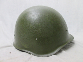 Russian helmet, SSH40 modified. Russische helm model WO2 gemodificeerd jaren 50 Oostblok landen.