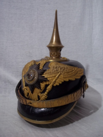 Pruisen Garde officier pickelhaube voor de officieren van 2,3,4, Garde regiment zu Fuss en Garde Grenadier Regiment 1 t/m 5.