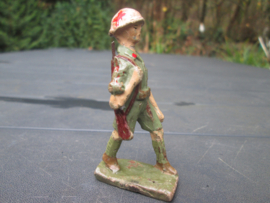 DURSO Tropical soldier. Soldaat in tropen uniform.