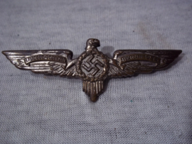 German tinnie, rally badge, Duitse tinnie DLV- 1. Fliegertreffen  Berlin 1934. mooie vroege luchtvaart veranstaltungs abzeichen.