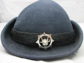 Dutch female cap airport police. Nederlands dames hoedje van de Luchthavenpolitie.
