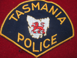 TASMANIA POLICE sleeve badge