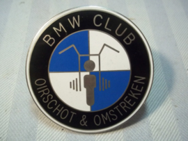 BMW CLUB Oirschot en omstreken, mooi geëmailleerde penning.
