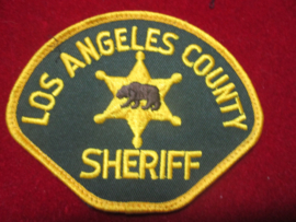 Badge Los Angeles County Police sheriff