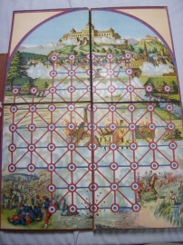 Game  Spel Spiel Neuestes Belagerungs Spiel. niet compleet, maar mooi speelbord.