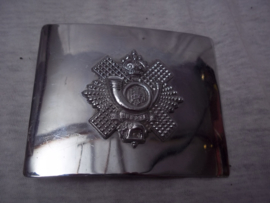 Scottish buckle seremonial uniform. Schotse gesp met embleem, jaren 70- 80.