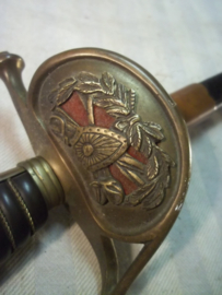 Dutch sword. Nederlands degen, Meester op sabel, Firma JW schoonman-stoel Breda, maker wkc solingen