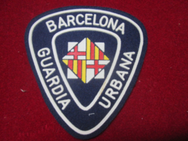 Police sleeve badge Spain, BARCELONA GUARDIA URBANA.