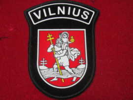 Sleeve badge VILNIUS Police.