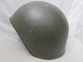 US helmet Navy/ Army TALKER. Amerikaanse helm gedragen op vliegdekschepen gedragen over je koptelefoon. model TALKER. bijzonder stuk.