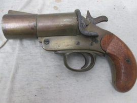 British Schermully flare gun 1944. Engels seinpistool, mooi gemarkeerd.