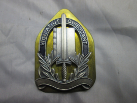 Dutch police badge no name. Nederlands politie brevet Gemeente politie zonder stadsnaam.